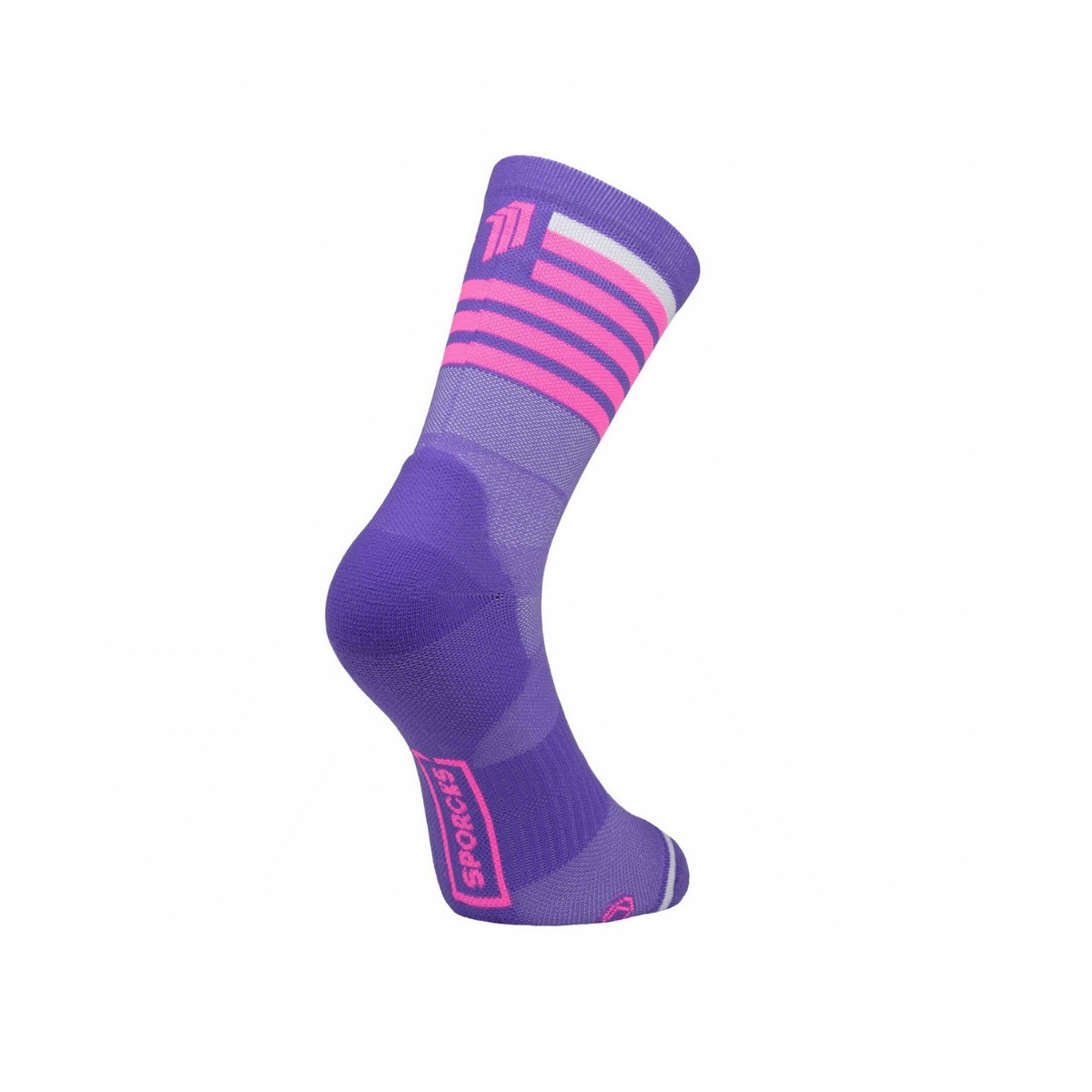 Sporcks Rote Air Violet Socken, Größe XS.