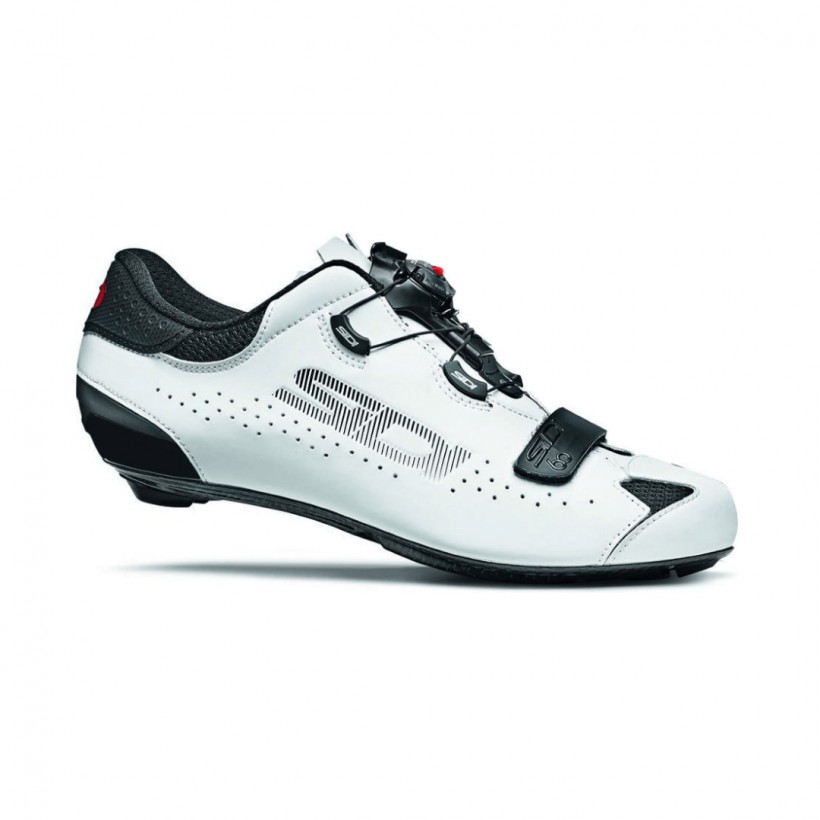 Sidi Sixty Schuhe Schwarz Weiß