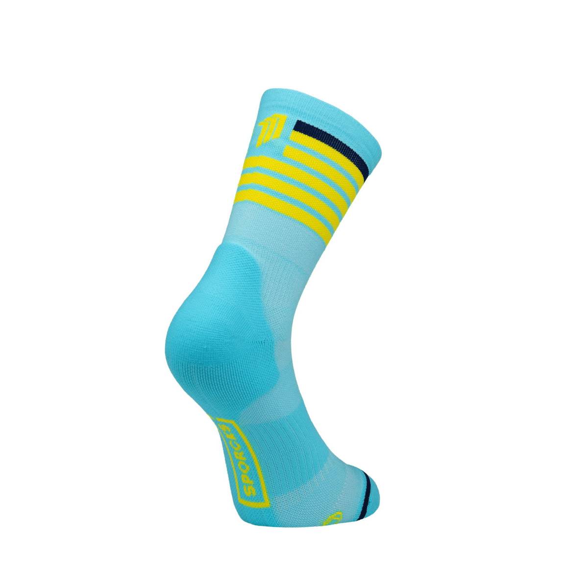 Chaussettes Sporcks Rouge Air Bleu Jaune, Taille M