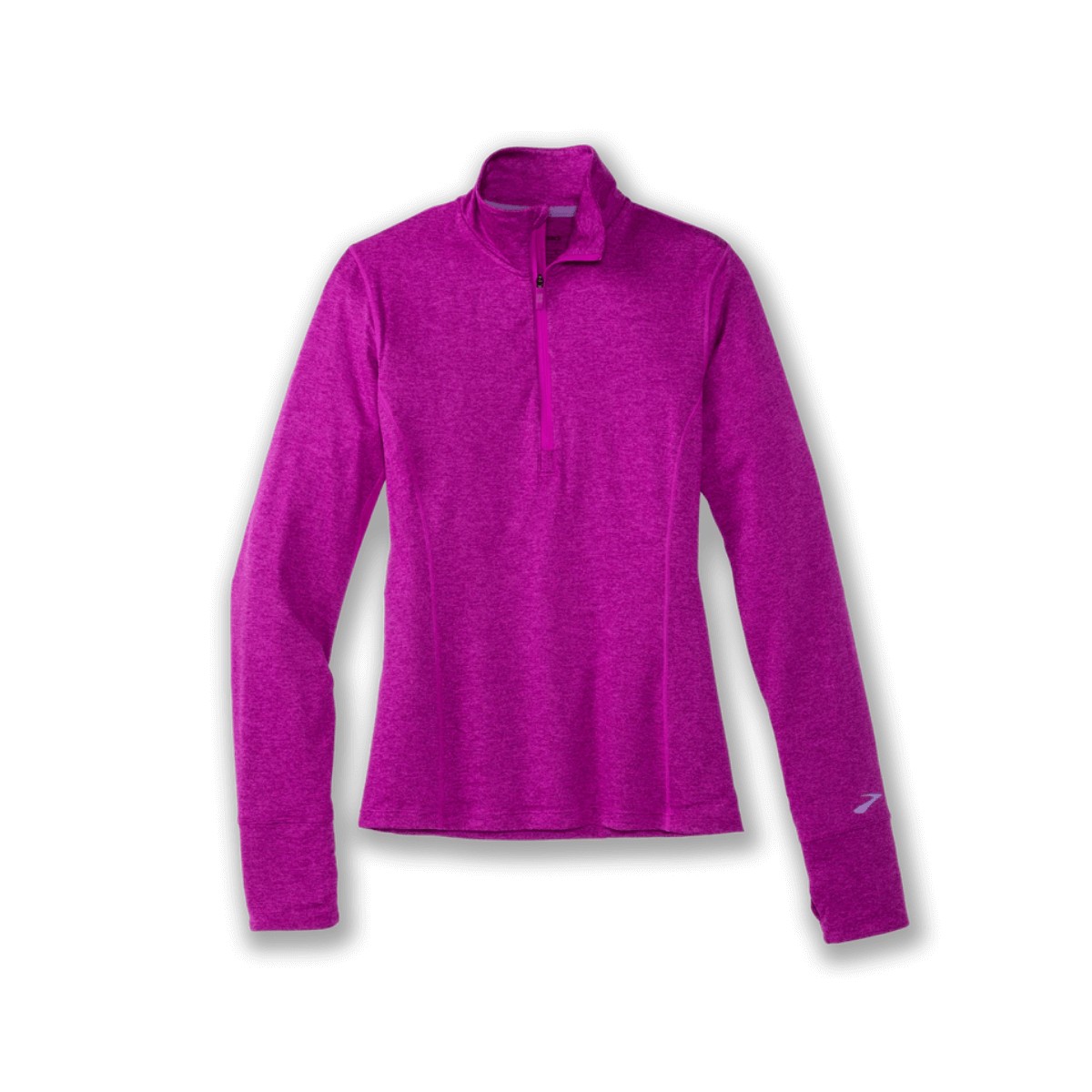 Chaqueta Brooks Dash 1/2 Zip Morado Mujer, Talla XS