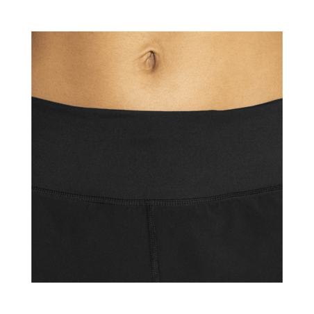Shorts femininos pretos curtos Brooks Chaser 5 "