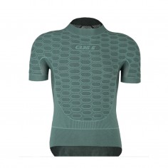 Q36.5 Base Layer 2 Short Sleeve T-Shirt Olive Green