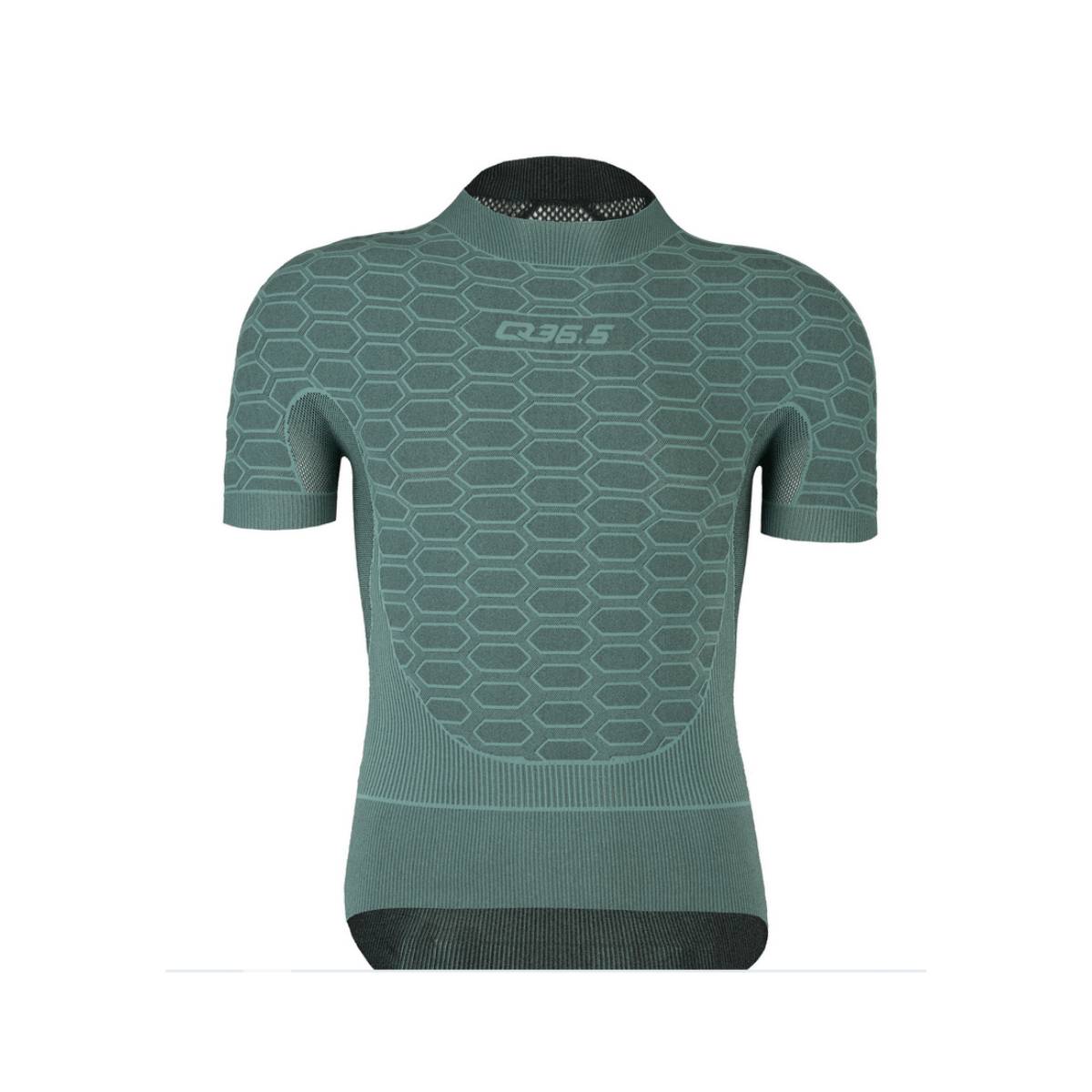 Camiseta Manga Corta Q36.5 Base Layer 2 Verde Oliva, Talla S/M