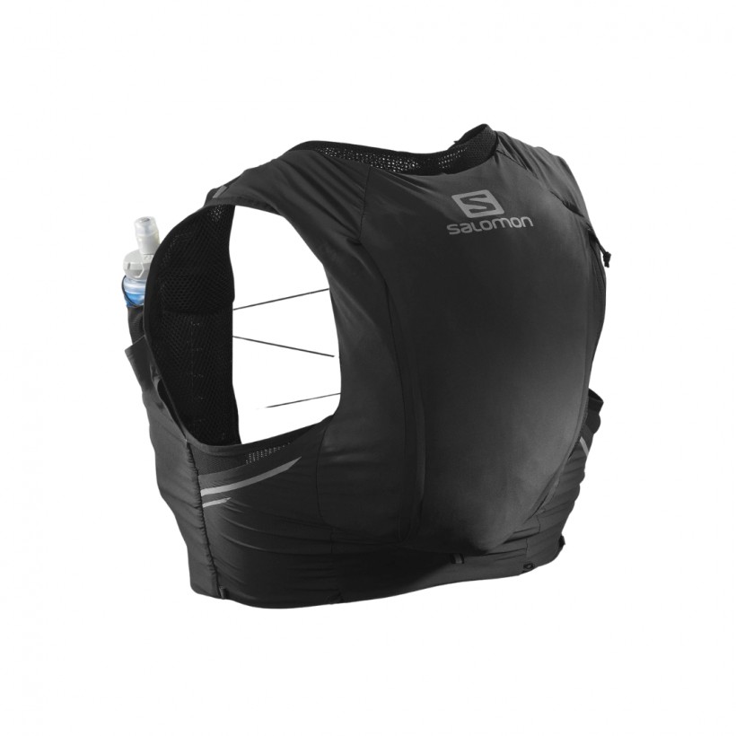 Running Vest Sense Pro 10 Set Black