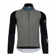 Maillot Manga Larga Q36.5 Hybrid Que X Verde Oliva