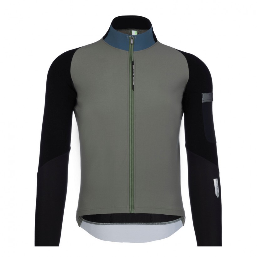 Q36.5 Hybrid Que X Olive Green Long Sleeve Jersey