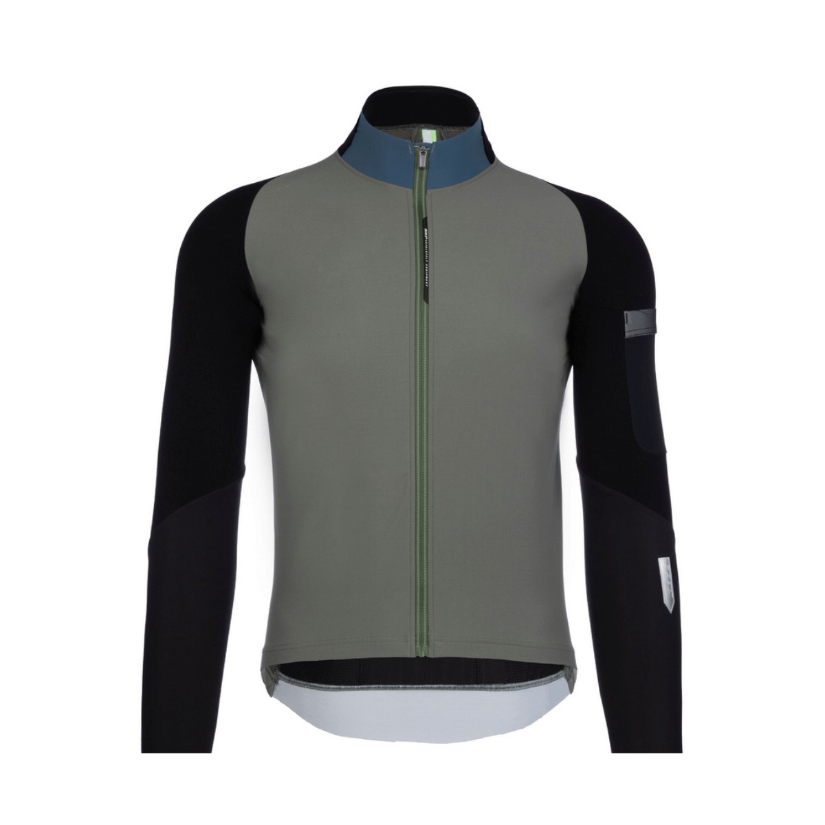 Maglia Manica Lunga da uomo Q36.5 Hybrid Que X Verde Scuro, Taglia S