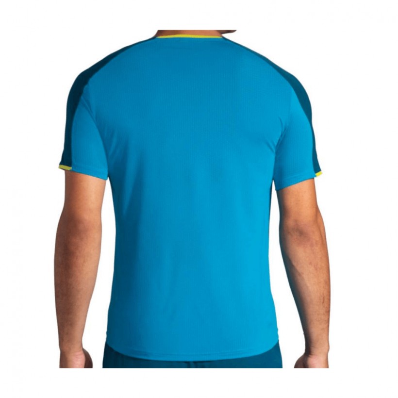 Brooks Atmosphere Short Sleeve T-Shirt Blue