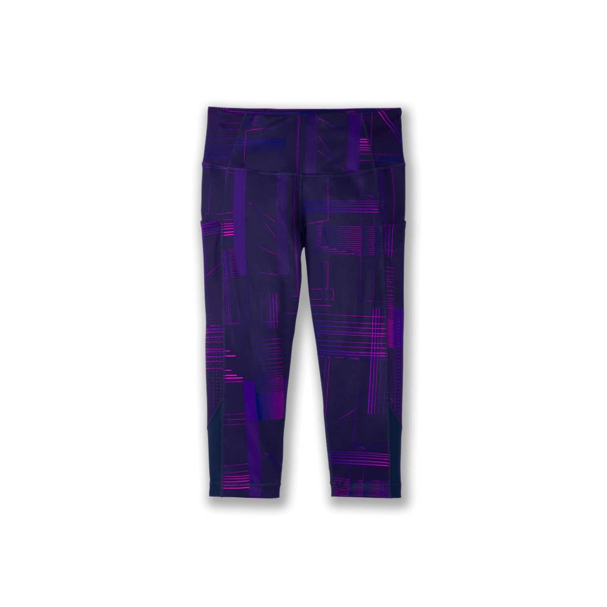 Leggings da donna Brooks Method 1/2 Crop Viola, Taglia XS