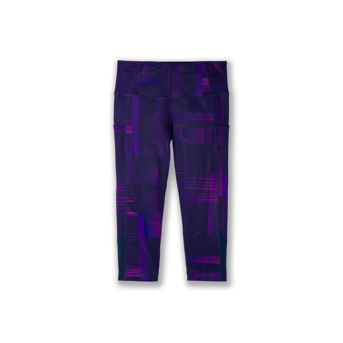 Mallas Brooks Method 1/2 Crop Morado Mujer, Talla XS