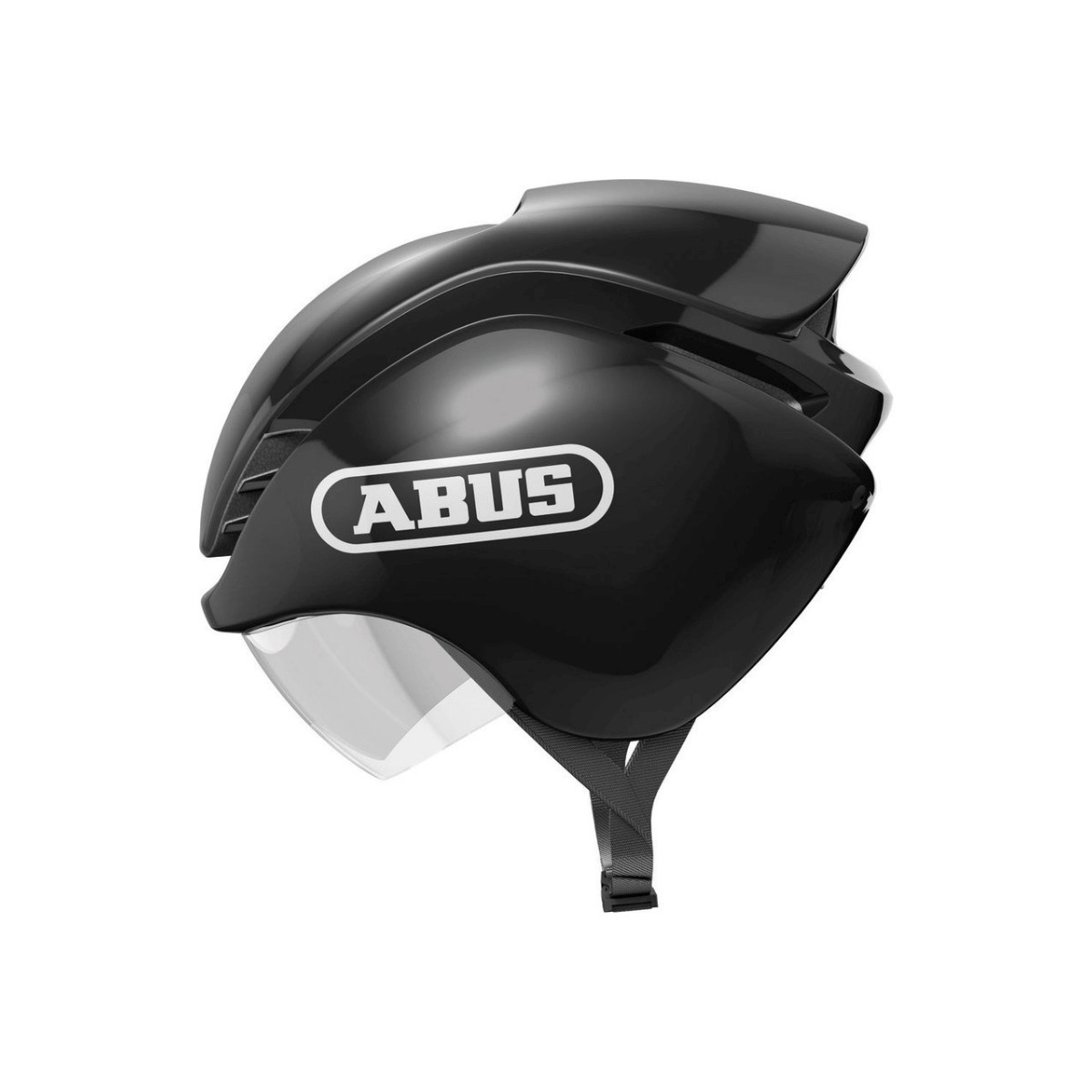 Abus GameChanger Tri Helmet Shiny Black, Size M (54-58 cm)