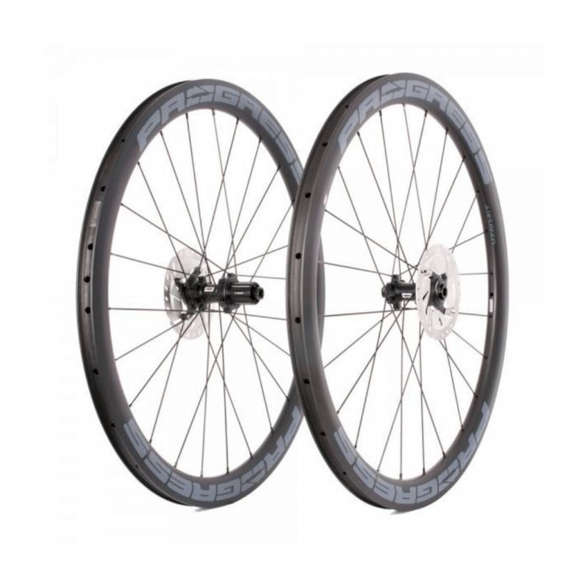 Set di ruote Progress AirSpeed Disc 12x100 e 12x142 Shimano Copertoncino