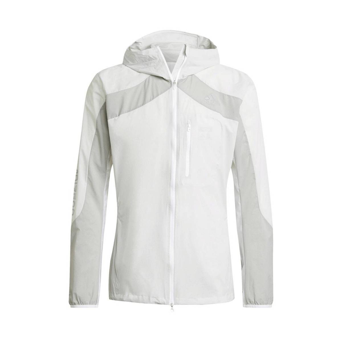 Veste Adidas Adizero Marathon Blanc Gris, Taille M