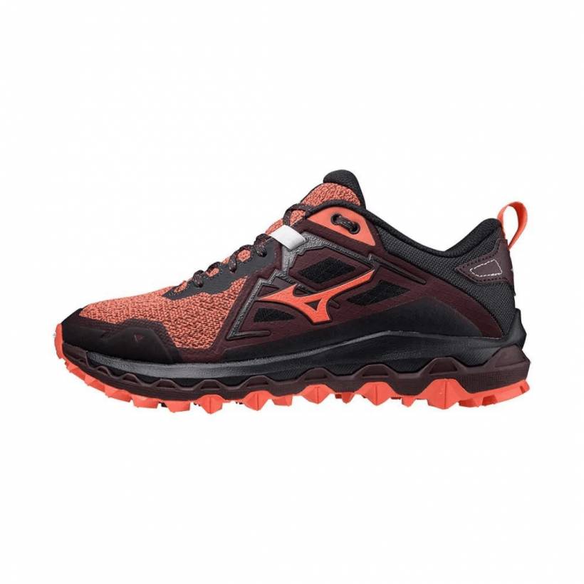 Sapatos femininos Mizuno Wave Mujin Black Coral AW21