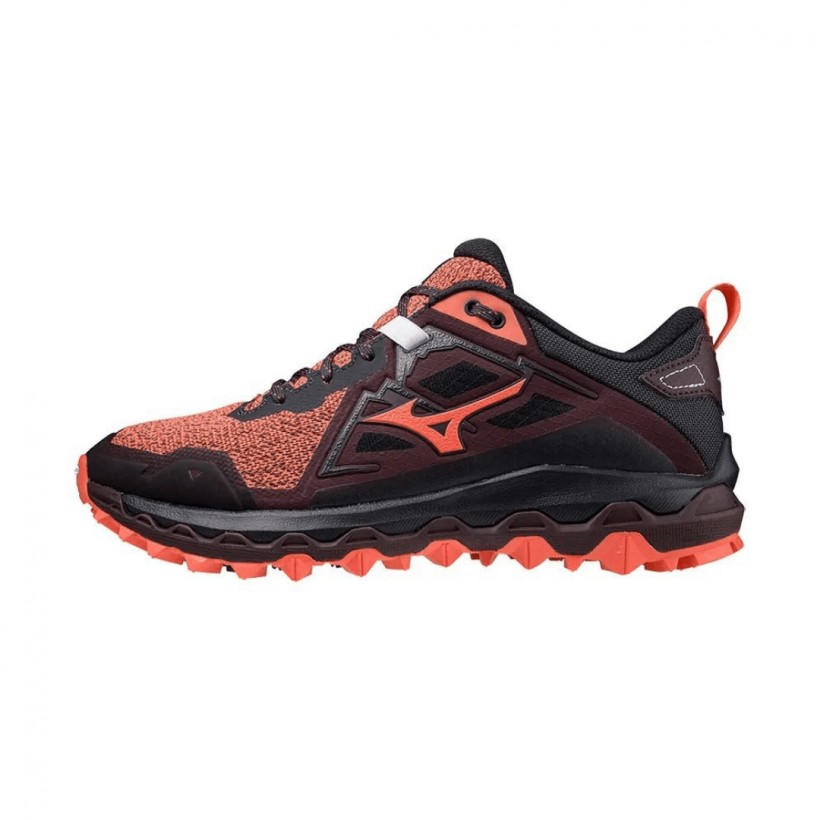 Mizuno Wave Mujin Schwarz Koralle AW21 Damenschuhe