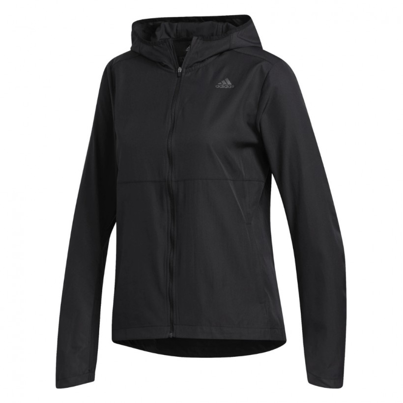 Own the run adidas jacket hotsell