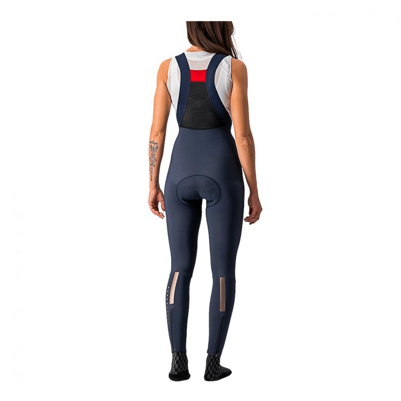 Castelli Sorpasso Ros AZ Bronze Woman Bib Shorts