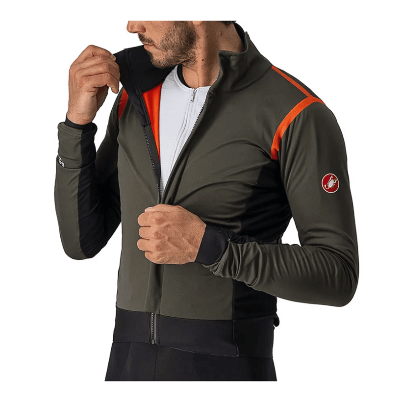 Castelli Kurtka Alpha Ros 2 Zieleń wojskowa