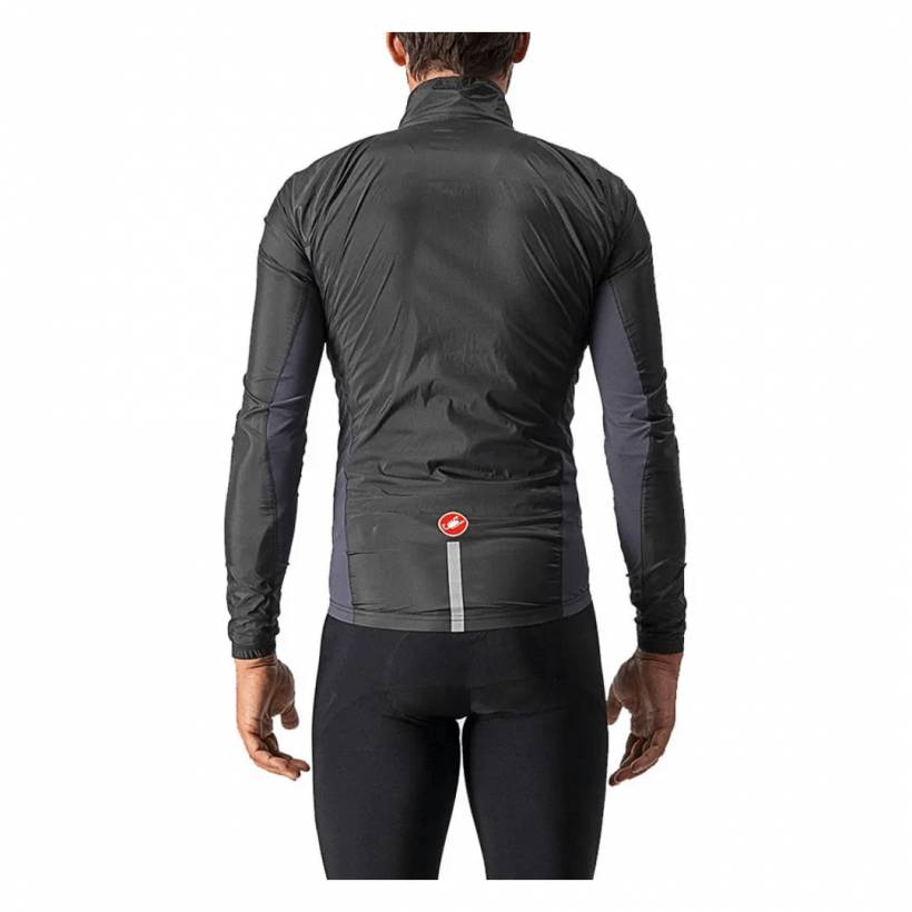 Castelli Squadra Stretch Windbreaker Jacket Light Black