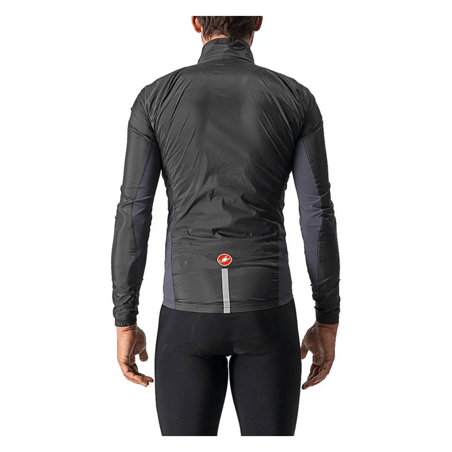 Castelli Squadra Stretch Windbreaker Jacket Light Black
