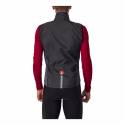 Castelli Squadra Stretch Windbreaker Vest Black Bordeaux