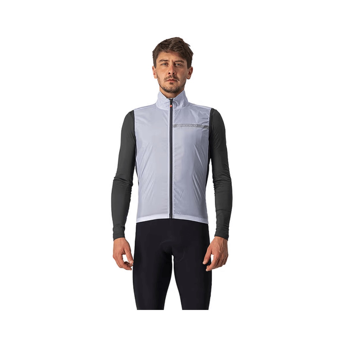 Squadra Stretch günstig Kaufen-Castelli Squadra Stretch Weste Silbergrau, Größe XXL. Castelli Squadra Stretch Weste Silbergrau, Größe XXL <![CDATA[Eigenschaften Castelli Squadra Stretch Windbreaker
 Der Castelli Squadra Stretch Windbreaker ist die einfache und elega