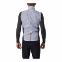 Chaleco Cortavientos Castelli Squadra Stretch Gris Oscuro