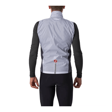 Castelli Squadra Stretch Windbreaker Vest Donkergrijs