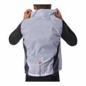 Chaleco Cortavientos Castelli Squadra Stretch Gris Oscuro