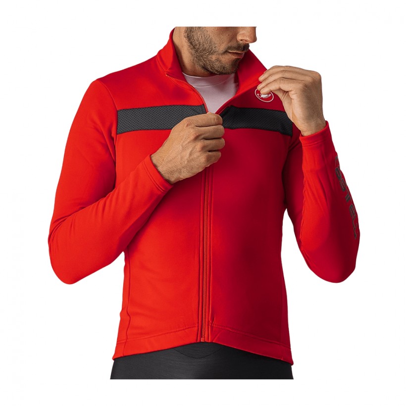 Castelli Puro 3 FZ Red Jersey