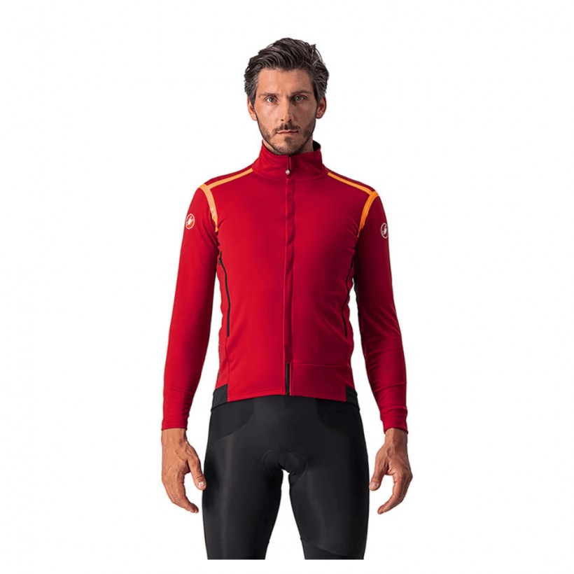 Castelli Perfetto RoS Jacke Rot