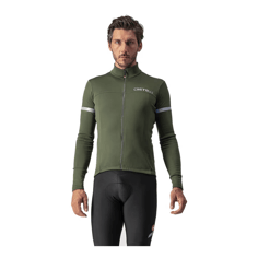 Maglia manica lunga Castelli Fondo 2 FZ Verde Militare