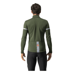 Castelli Fondo 2 FZ manga comprida militar verde Jersey 2