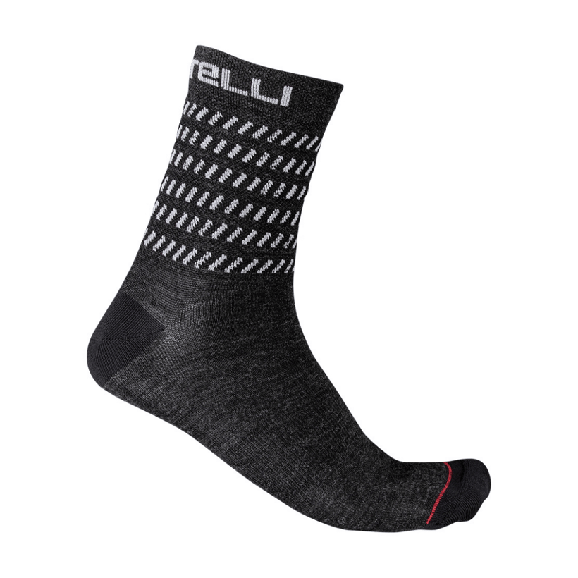 Castelli Go 15 Donkergrijze Sokken