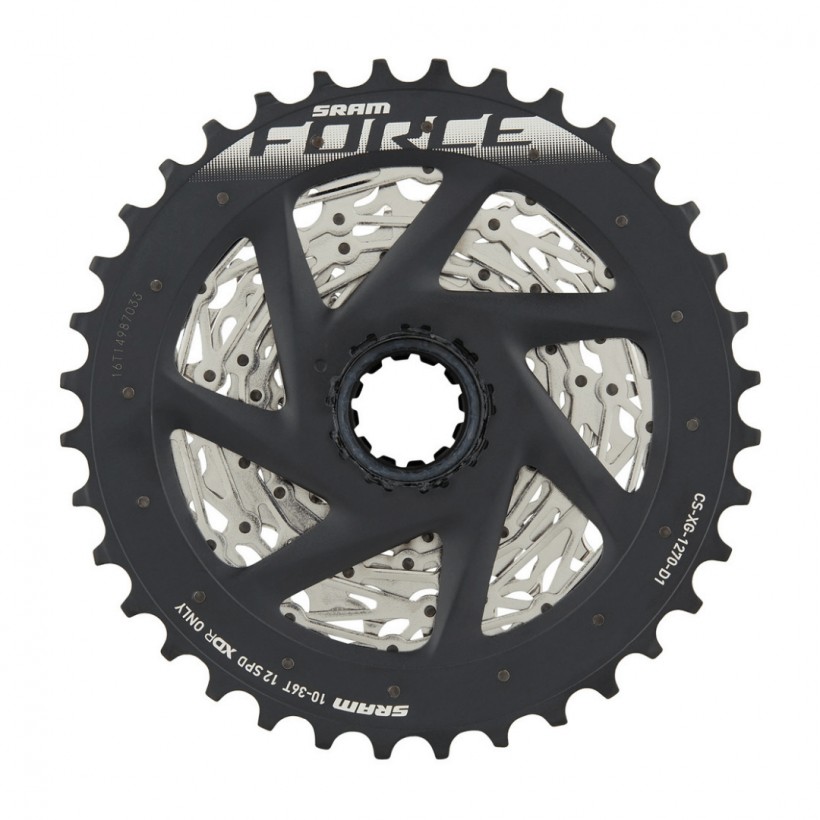 SRAM AXS XG 1270 12V Silver Force Wide 10-36 Kaseta