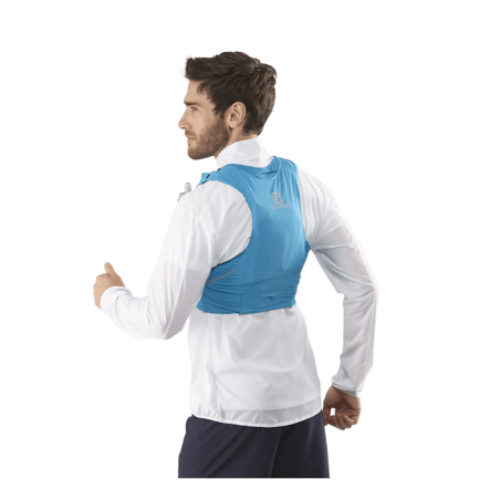 Conjunto Salomon Sense Pro 5 Colete Azul