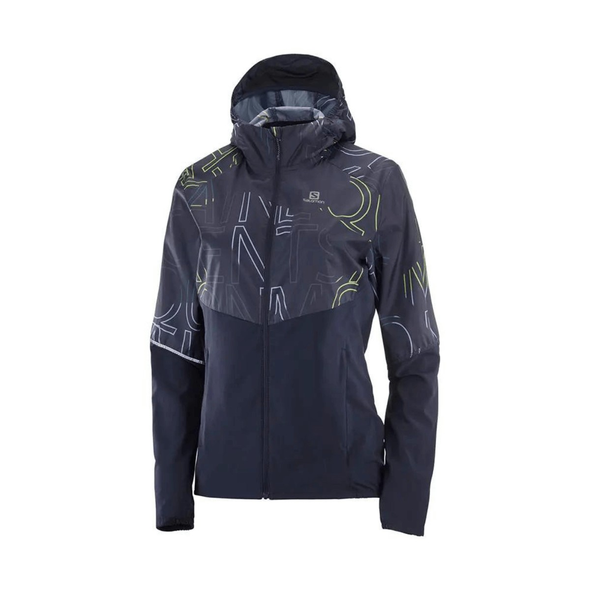 Chaqueta Salomon Agile Azul Oscuro Mujer, Talla XS