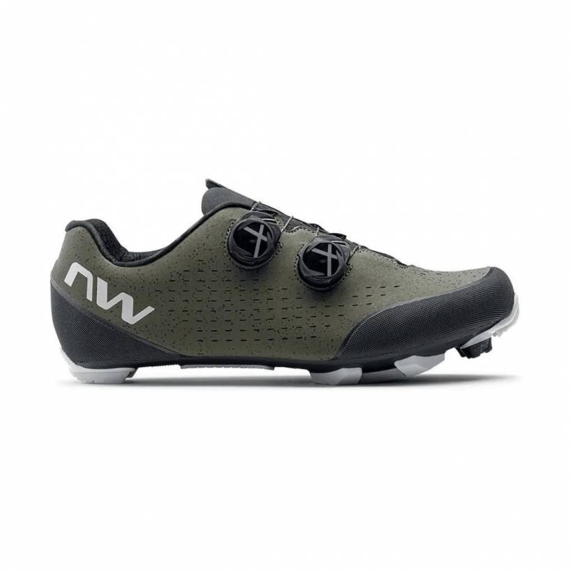 Buty MTB Northwave Rebel 3 w kolorze ciemnozielonym