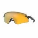 Gafas Oakley Encoder Negro Mate Lentes Prizm 24K Dorado