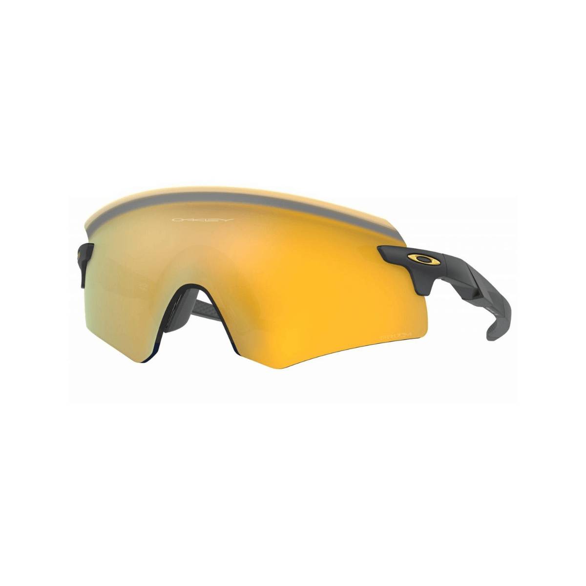 Image of Oakley Encoder Mattschwarze Brille Prizm 24K Goldgläser