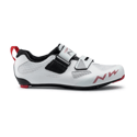 Sapatos brancos de triatlo de carbono Northwave Tribute 2