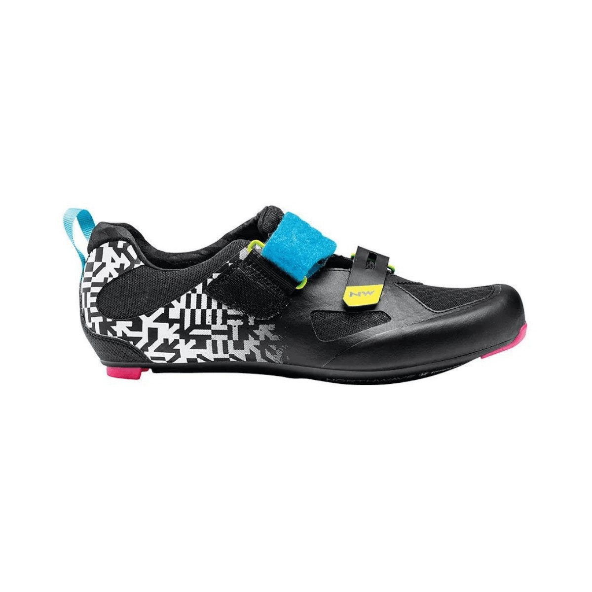 Chaussures Northwave Tribute 2 Carbon Triathlon Noir-Multicolore, Taille 42 - EUR