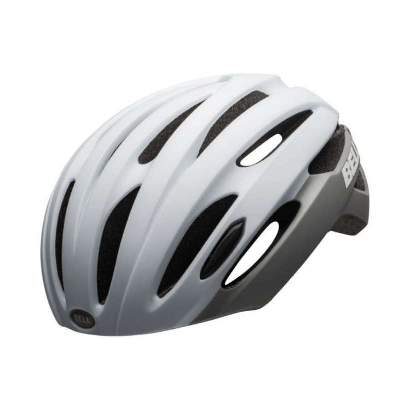 Bell Avenue LED Helm Weiß Grau