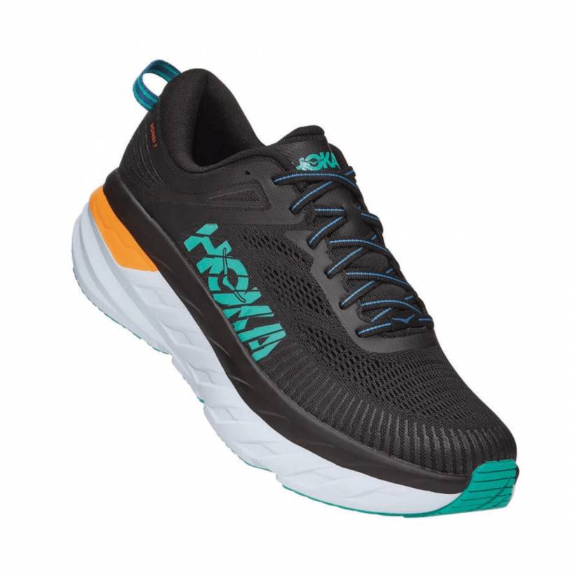 Hoka One One Bondi 7 Black Atlantis AW21 Shoes