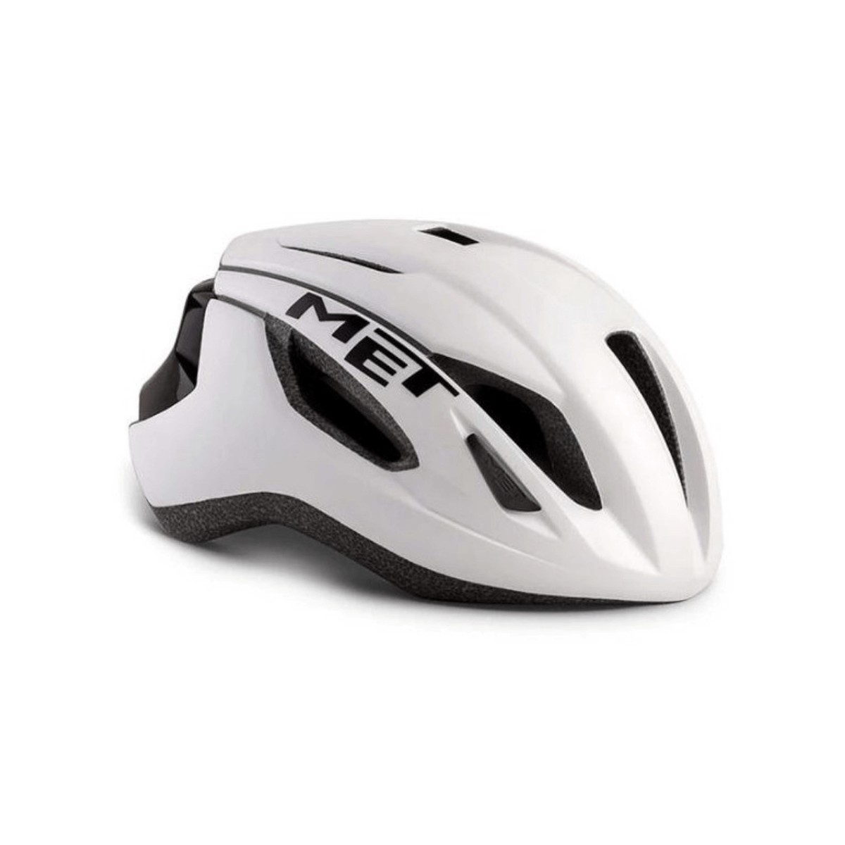 MET Strale Helmet White Black Mate, Size M (56-58 cm)