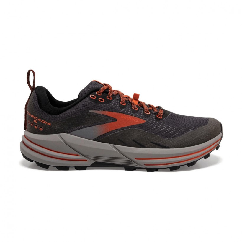 Brooks Cascadia 16 GTX Schuhe Schwarz Rot AW21