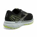 Zapatillas Brooks Ghost 14 Negro Amarillo AW21
