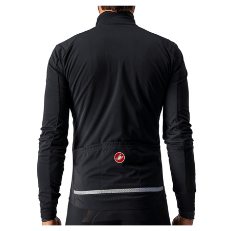 Castelli Go Jacke Hellschwarz Weiß