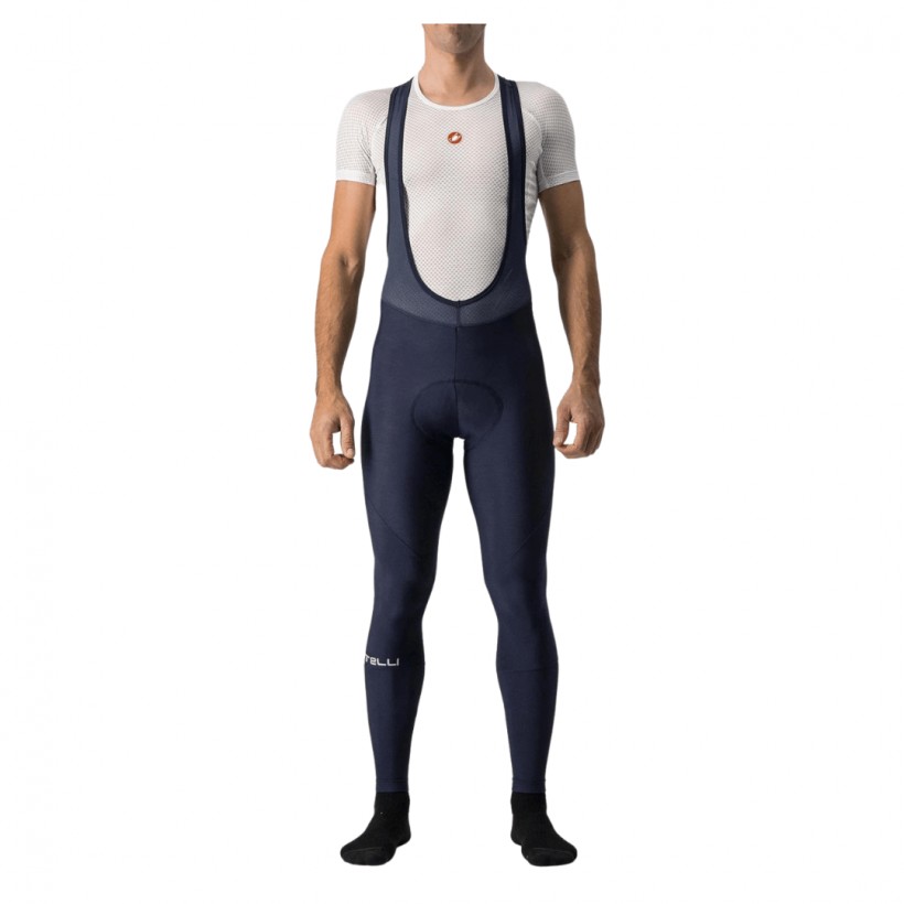 Castelli Entrata Blue Bib Shorts