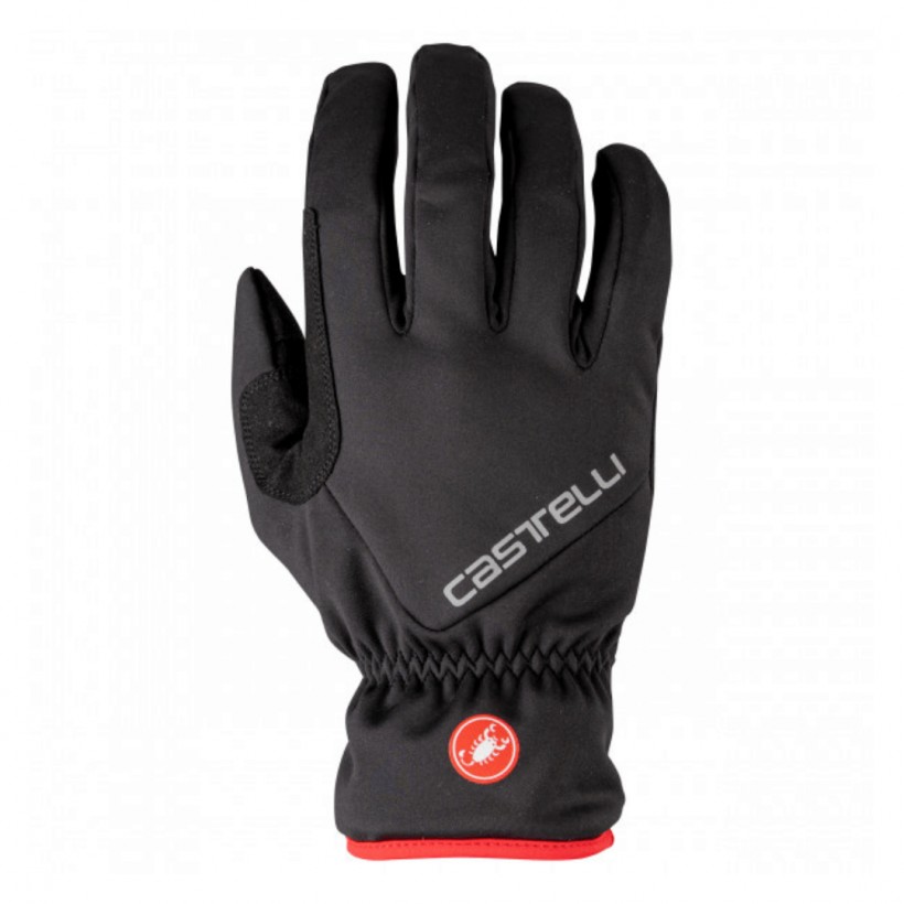 Castelli Entrata Black Thermal Gloves